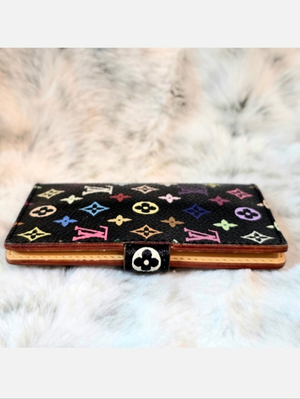 🌺 Louis Vuitton Monogram Multicolore Carnet de Bal Mini Agenda/Card Case AUTH - Picture 3 of 12